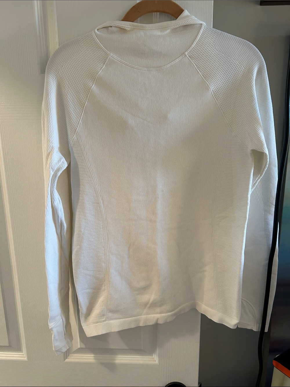 Athleta White Hoodie